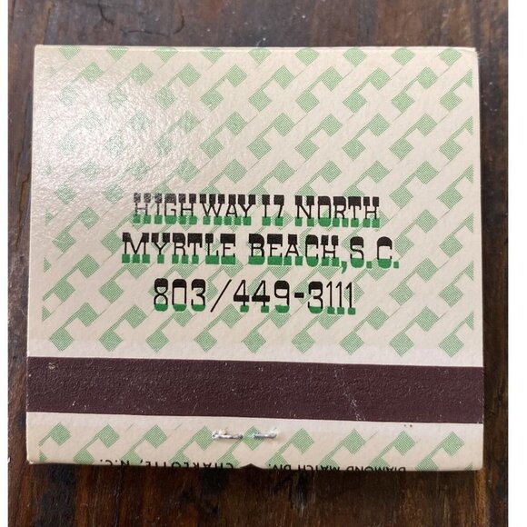 Vintage Matchbook Sullyfield Restaurant Myrtle Beach SC unstruck‎ 30 matches - Picture 2 of 5